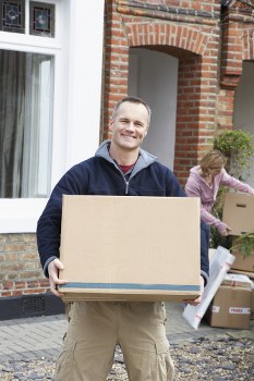 Man with van removal service helping with a local move in South Woodford