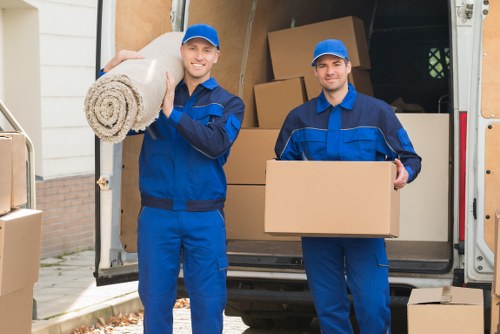 Local removal team helping with a South Woodford home move