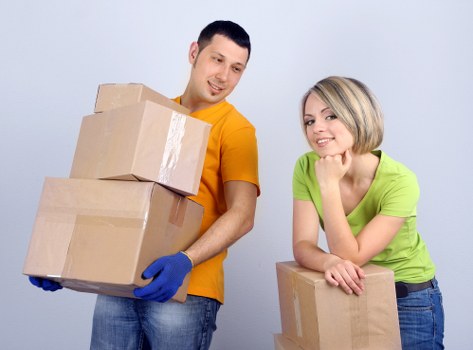 Small flat move in South Woodford shown with cubic-yard pricing concept