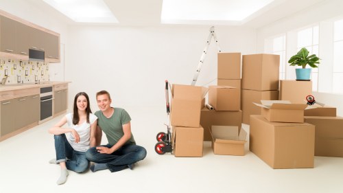 Flat removal logistics in South Woodford with stairs and access planning
