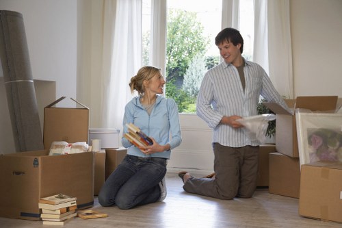 Unpacking and room-by-room setup after a South Woodford move