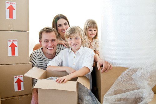 Professional movers handling home removals in South Woodford