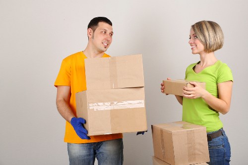Screen reader user navigating a Man With Van South Woodford page