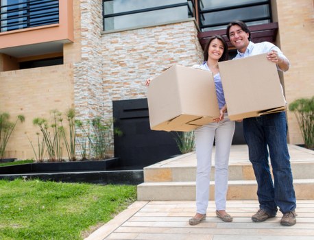 Office removals and commercial move loading